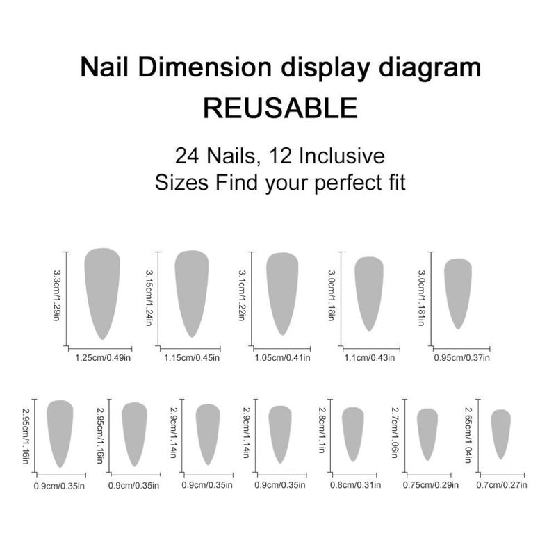 SEENEEY Halloween Press on Nails Long Stiletto Fake Nails Purple Artificial Nail Press ons with Black Charm Designs Designs Stick on Nail for Women 24pcs - Image 4